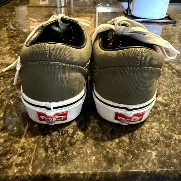 Vans Old Skool Leopard Army Green sneakers size 6.5 - Picture 6 of 7